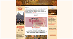 Desktop Screenshot of iiculture.org